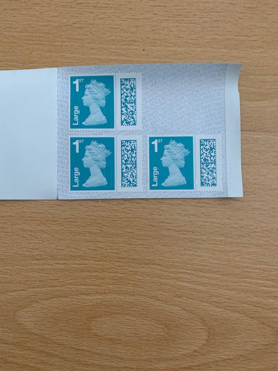 DarrenSkippy's tweet photo. @RoyalMailHelp Hi I been charged £5 my Mother used a new stamp on a letter to me, the stamps where purchase from @Morrisons, she has 3 left now can she use them ? Also raised a case about this and got no answer. https://t.co/A7KEUuPbNZ