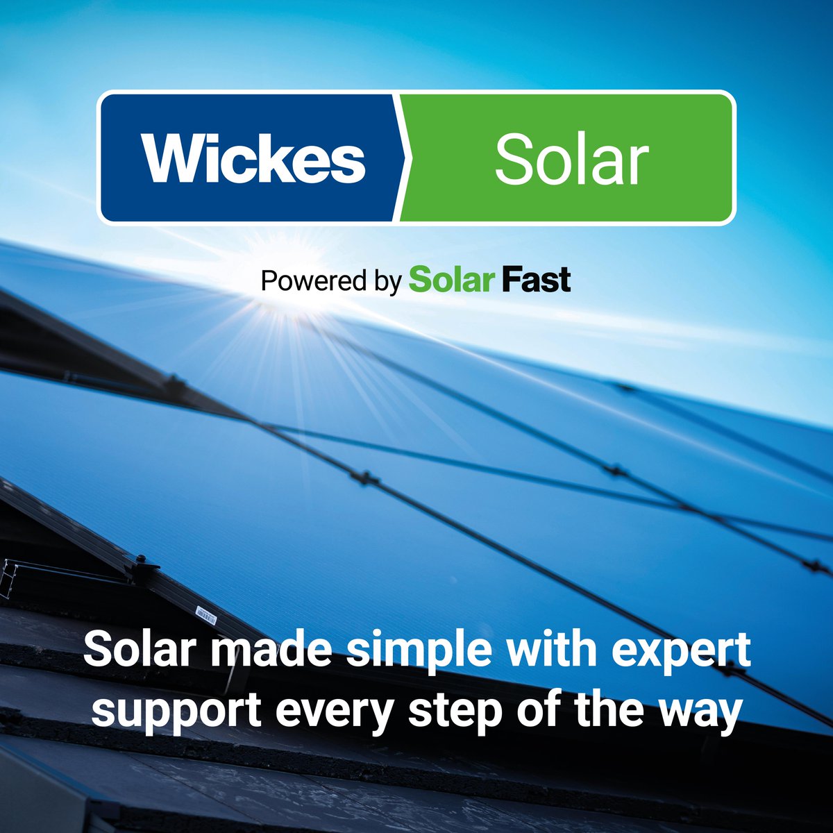 Wickes's tweet image. We're excited to announce that we've partnered with @solarfastuk to bring solar energy and the benefits of solar to our customers. 🎉

Find out more: spklr.io/6018qtU6 

#SolarPower #SolarFast #Wickes #Partnership #SolarPanels