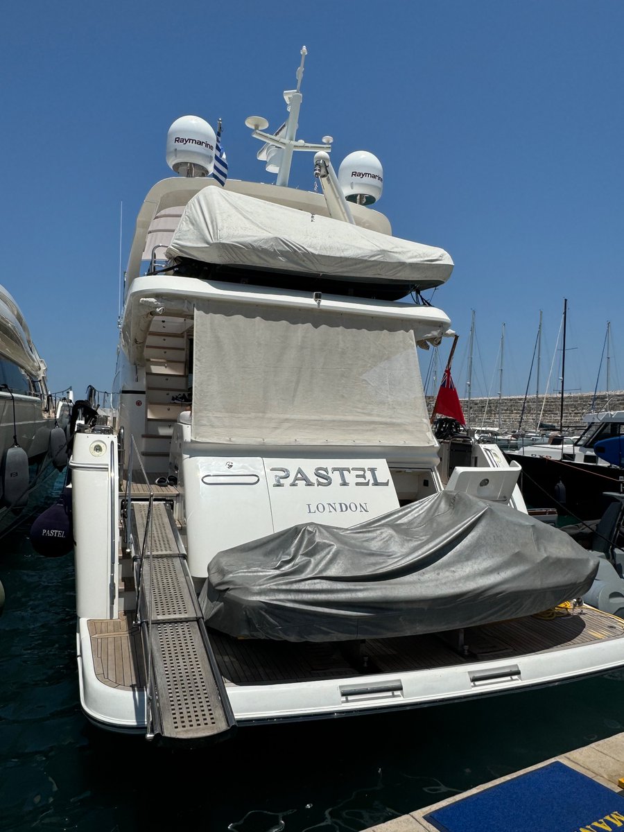 jamesjgill's tweet photo. Money can’t buy taste.

And buying a yacht doesn’t give you typography skills. https://t.co/m8ntj5MnpQ
