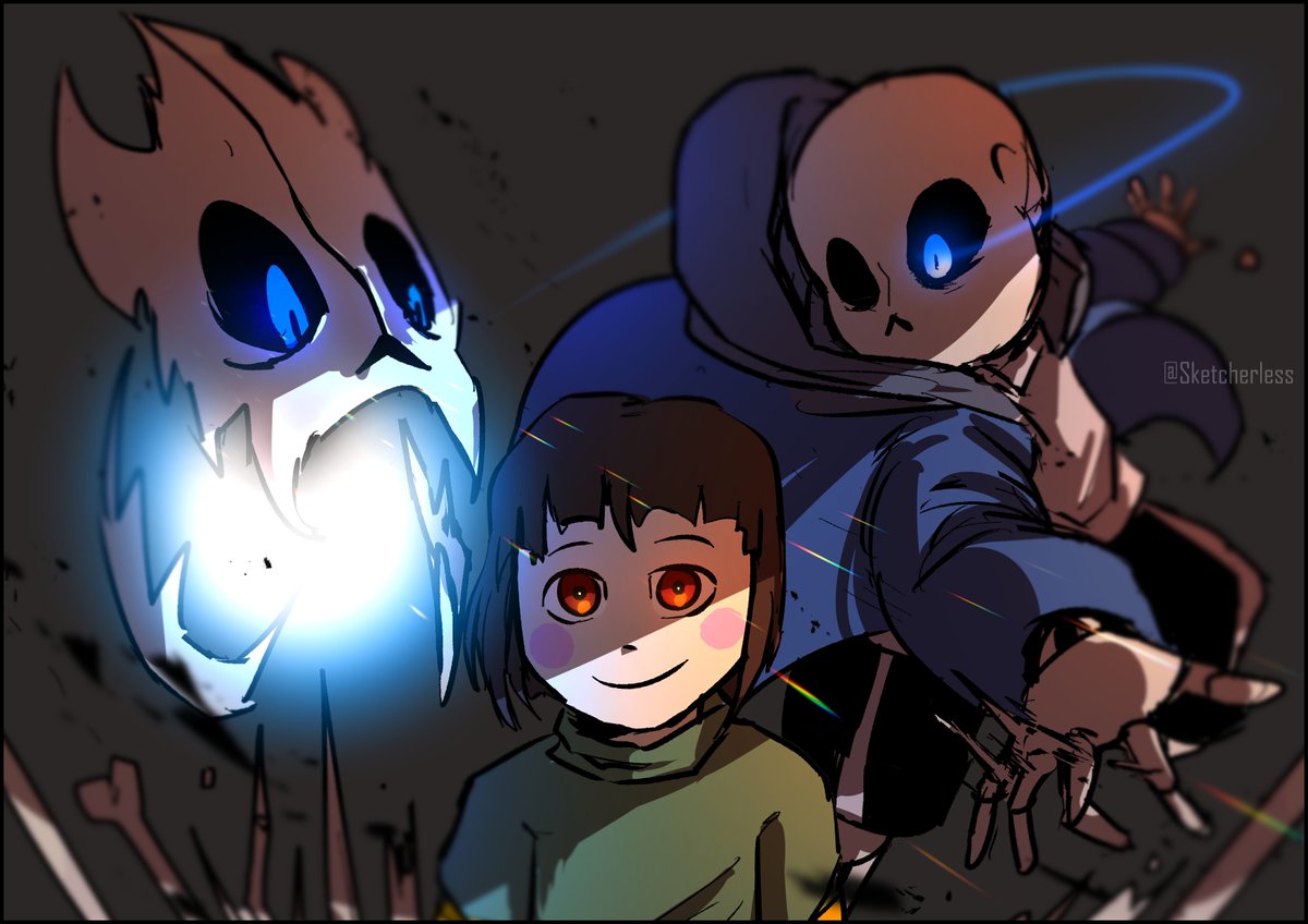 Undertale art !

#undertale #sans #chara