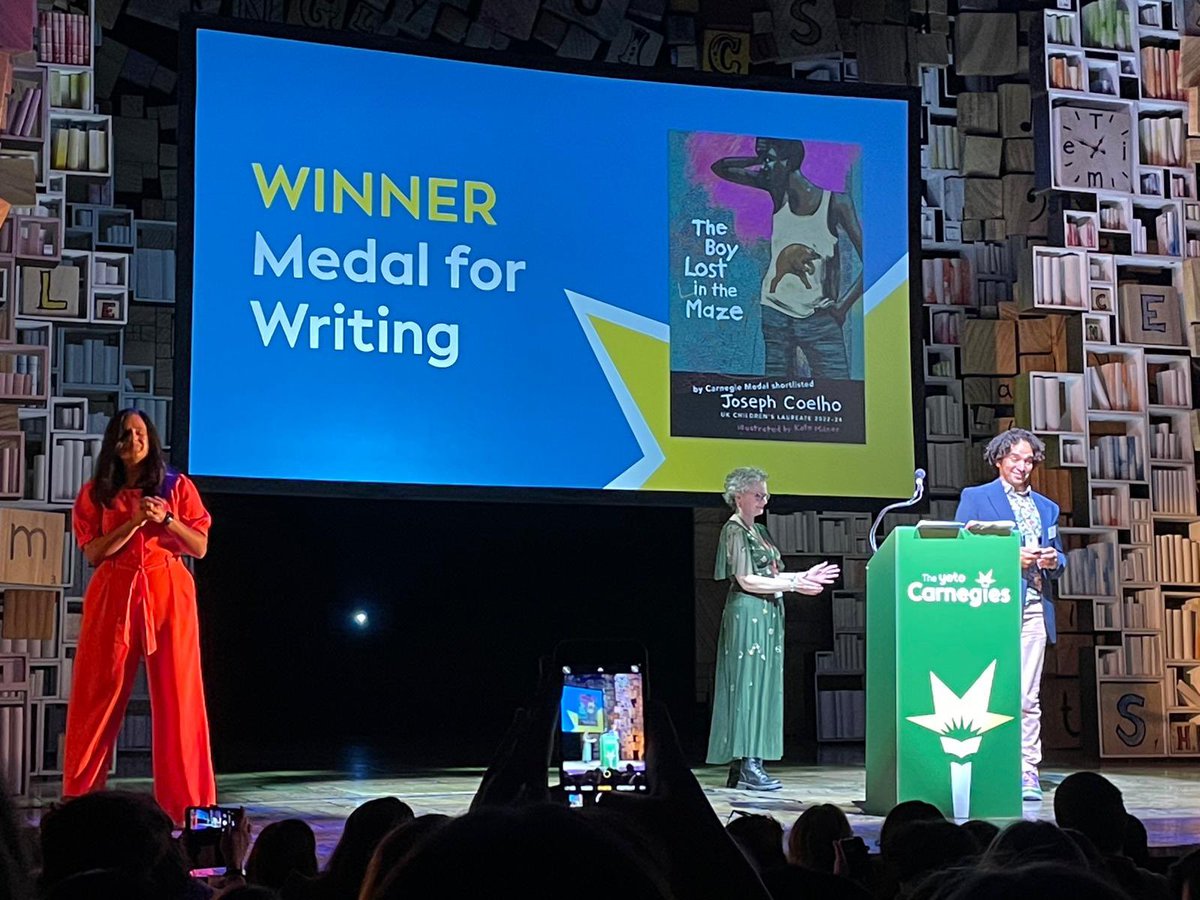 Wodehouse Library (@dcwodehouse) on Twitter photo Our shadowers were so excited to attend the <a href="/CarnegieMedals/">The Carnegies</a> ceremony today! Congratulations to the winners, <a href="/tiafisher_/">Tia Fisher (only here for a bit)</a> & @JosephACoelho. Our shadowers were so excited to attend the <a href="/CarnegieMedals/">The Carnegies</a> ceremony today! Congratulations to the winners, <a href="/tiafisher_/">Tia Fisher (only here for a bit)</a> & @JosephACoelho.