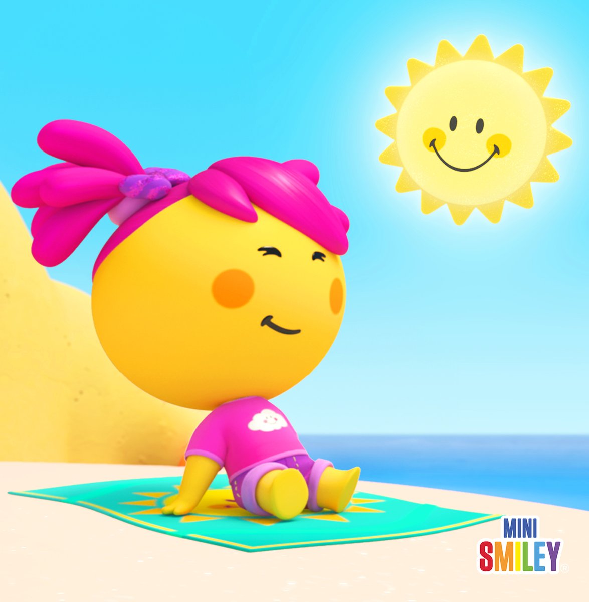 MiniSmileyWorld's tweet photo. Hello #summer ⛱️ https://t.co/HsuLtflRAP