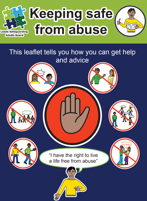 LeedsSAB's tweet image. It&apos;s #LearningDisabilityWeek2024
We have an easy read guide about keeping safe from abuse. It is very popular, and says how abuse can happen and how to get help.

It is available at: tinyurl.com/23tt42u3
Please share it.