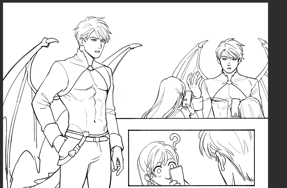 [oc] found this unhinged wip sitting around 