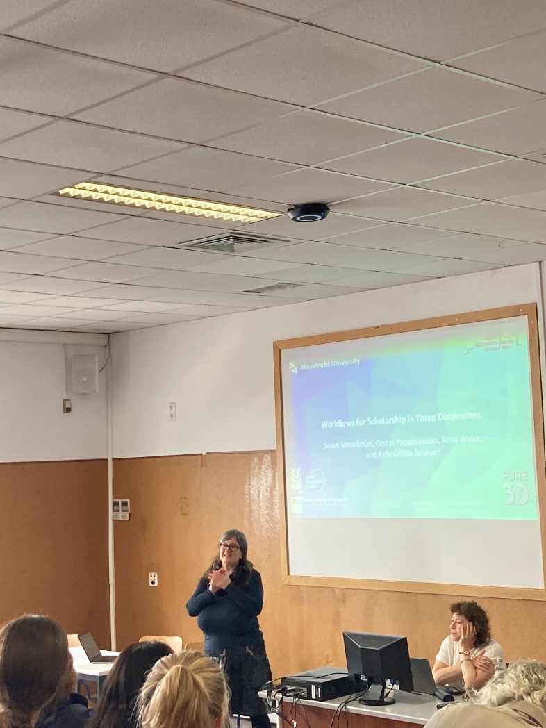 CLARIAH-VL (@clariahv) on Twitter photo Off we go for another interesting session at #DARIAH2024, chaired again by Sally Chambers (<a href="/schambers3/">Sally Chambers</a>), about 'Visual Cultural Heritage' Off we go for another interesting session at #DARIAH2024, chaired again by Sally Chambers (<a href="/schambers3/">Sally Chambers</a>), about 'Visual Cultural Heritage'
