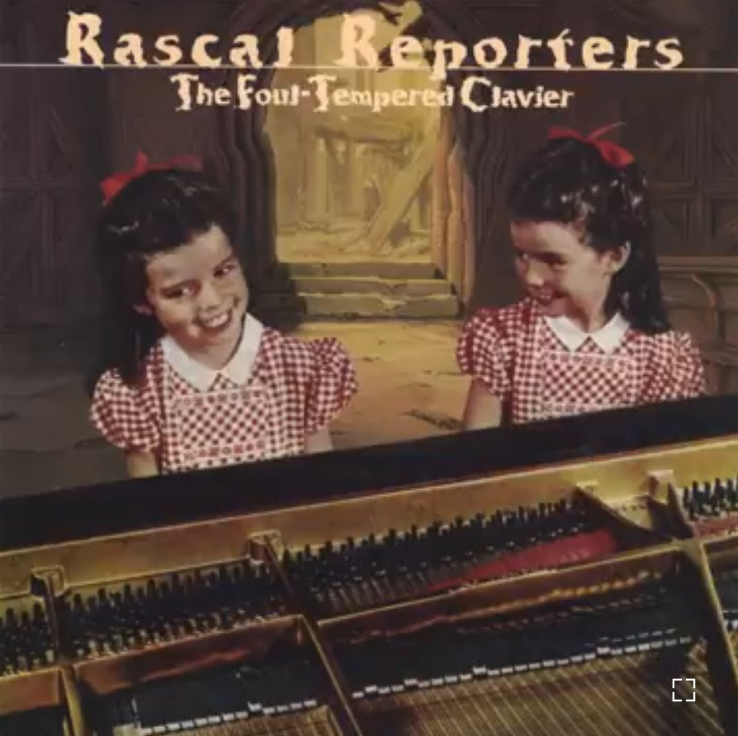 Rascal Reporters / 5 tracks from the album The Strainge Case of Steve, The Foul Tempered Clavier.　youtu.be/iQ1DB9vp8zU?si…　youtu.be/IBlAKAMhoO8?si…　youtu.be/KJ6mcw6s0cI?si…　youtu.be/d64cQrHMlJ4?si…　youtu.be/m_N50TpC0bc?si…