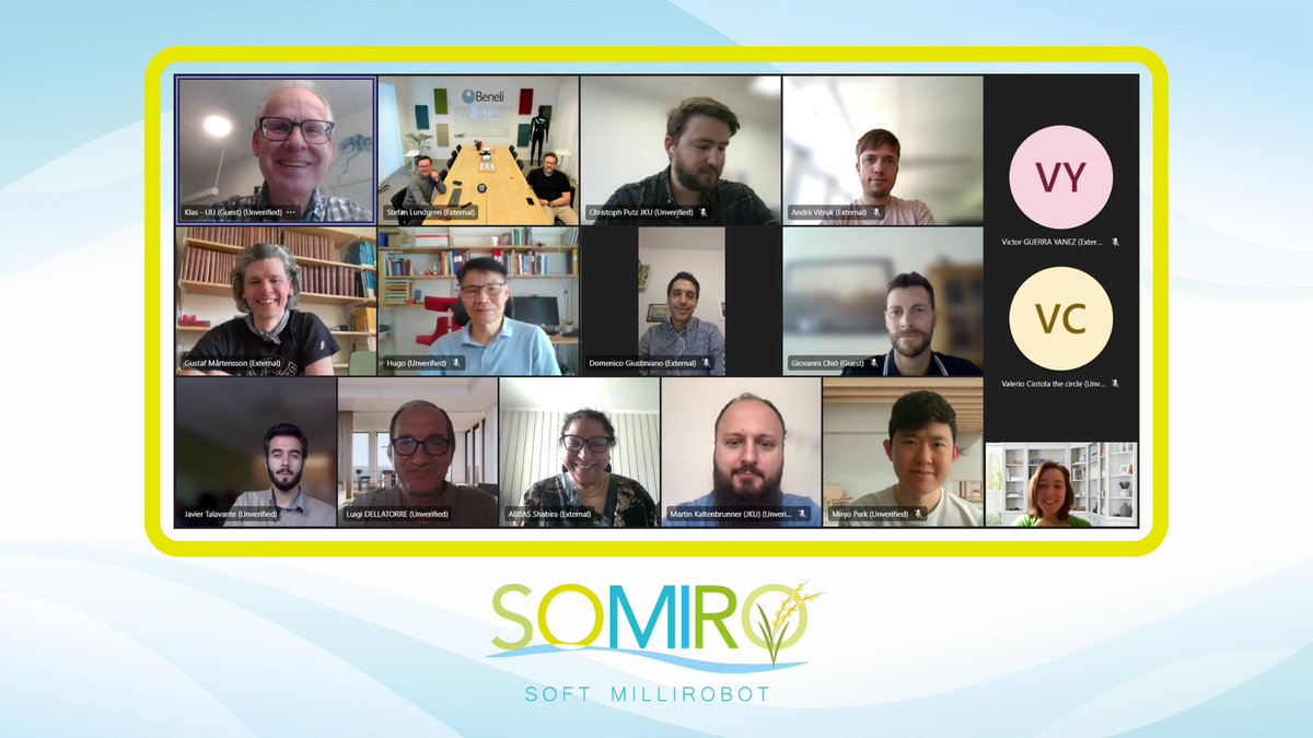 🔧 Today, the #SOMIRO consortium had a fruitful meeting with our external #stakeholders! We discussed project results, explored strategies for enhancing impact, and gained valuable insights for future innovations. Excited about the next steps! 🚀 

bit.ly/3VxNQ3l