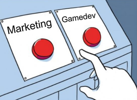 How?

Any time-management #gamedev people out there? What kind of ratio do you spend on marketing vs. actual development?

I feel like blindly trying to do both is resulting in doing a worse job at both. gggg