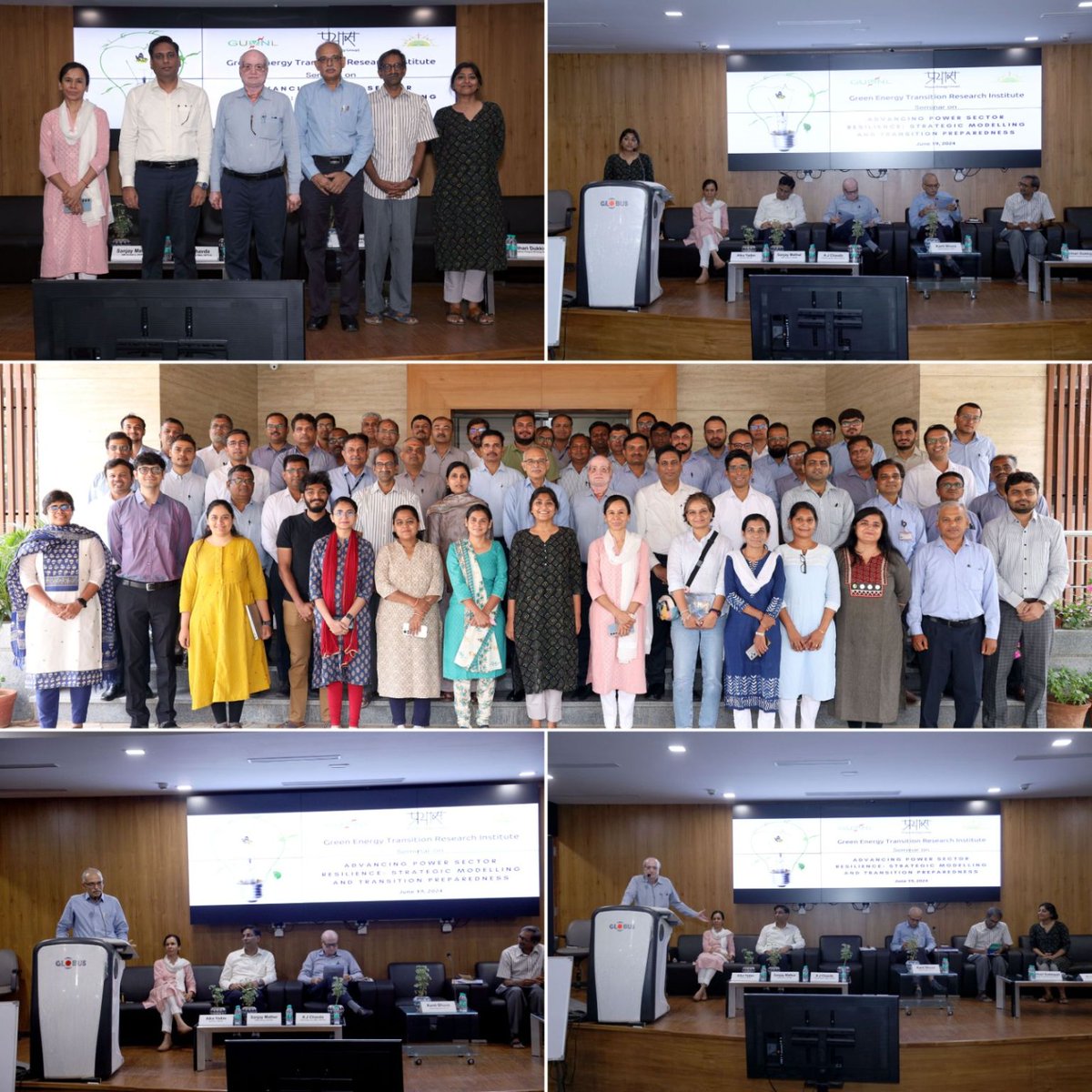 CNet_GETRI's tweet photo. @GetriGuvnl conveys its gratitude to @PrayasEnergy  for conducting a one day seminar on “Advancing Power Sector Resilience: Strategic Modelling and Transition Preparedness” on 19th June’2024 at GETRI.@GuvnlOfficial @JpShivahare @GujEPD https://t.co/4esYt0pAmC