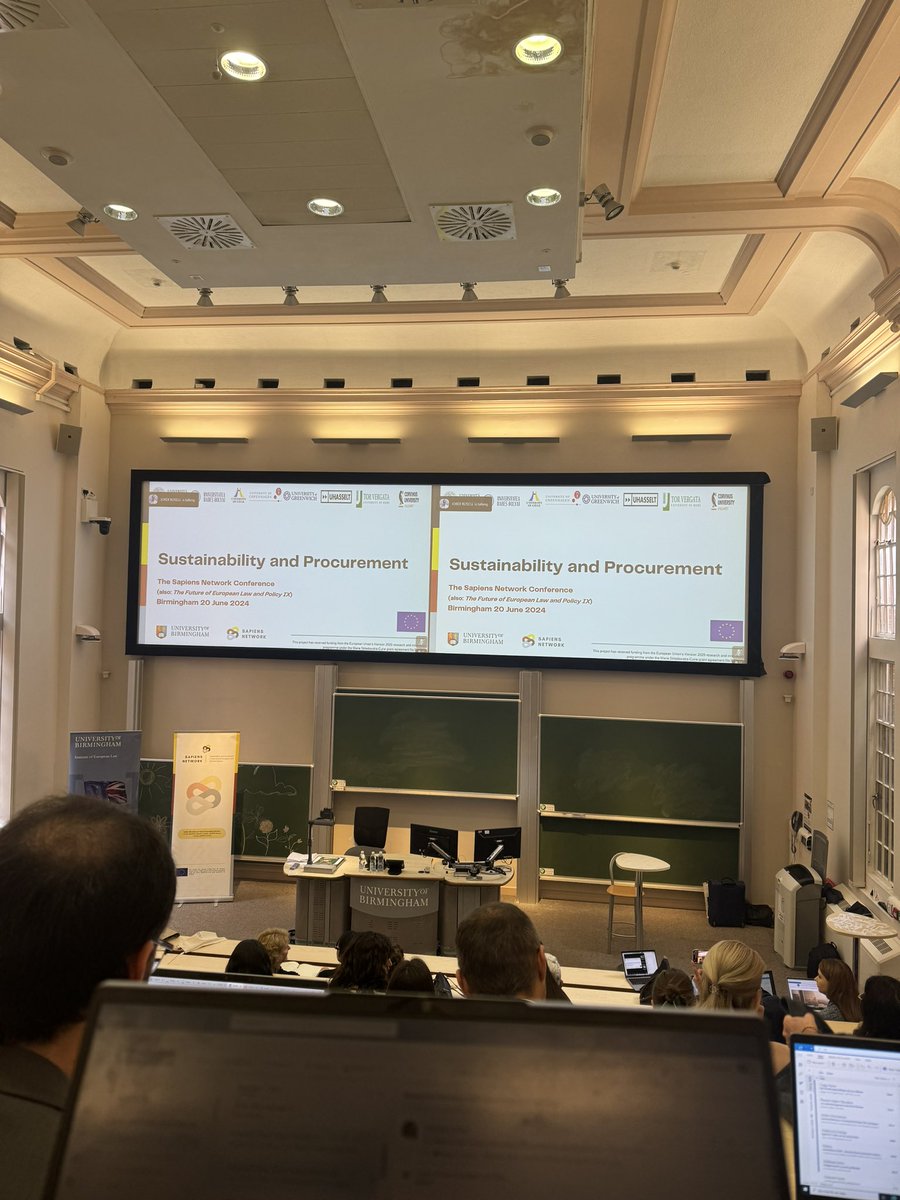 paolaplaku's tweet image. Excited to be at the #SapiensConference in Birmingham ! 🌐
Ready to hear more insights on sustainable public procurement .

#sapiensnetwork #sustainability