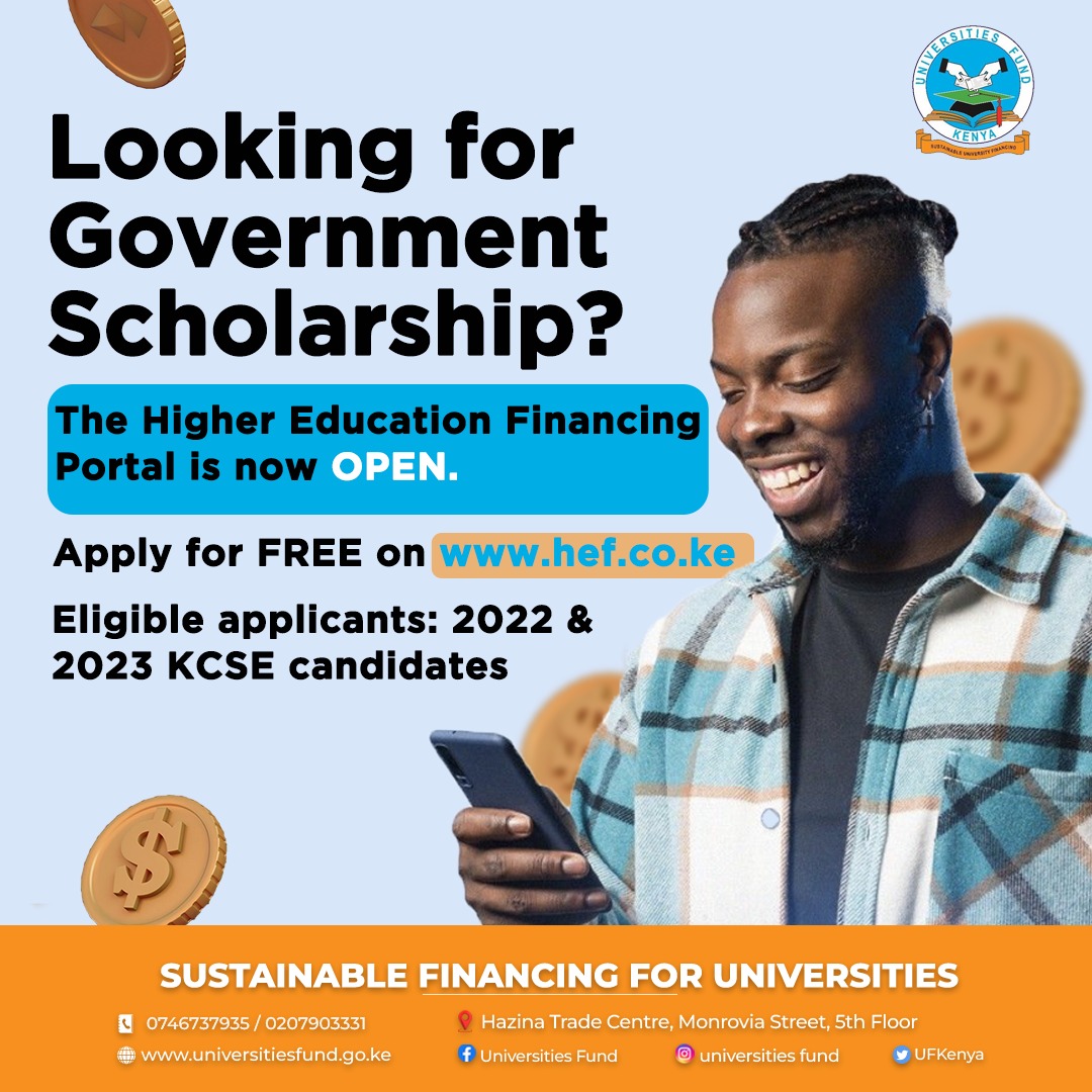uonbi's tweet photo. 🗣️🗣️The portal for the Government funding on scholarship and loan is open for the newly admitted students

#StudyatUoN 

#WeareUoN https://t.co/eEGCn2Y0bh