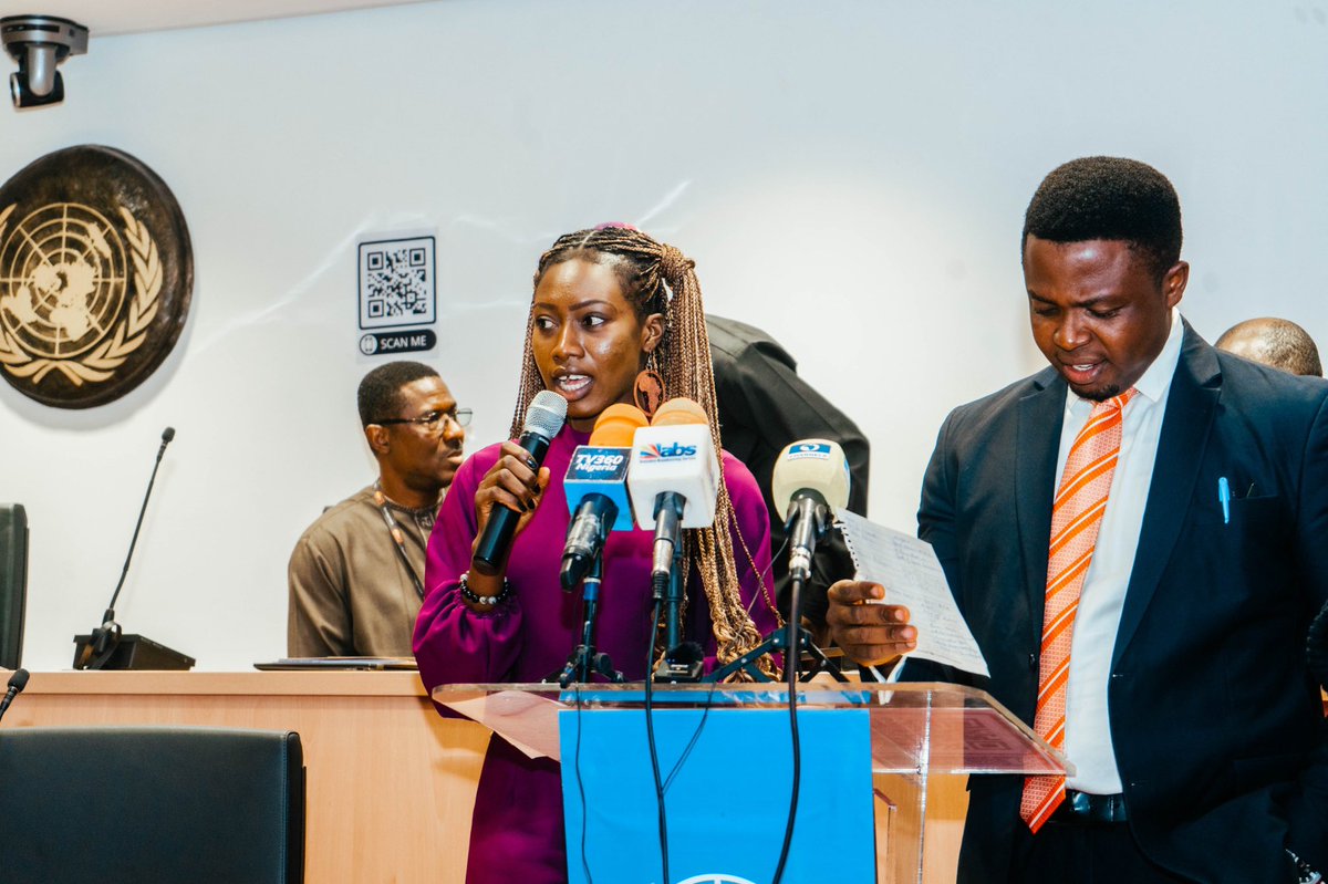 UNODC Nigeria (@unodc_nigeria) on Twitter photo What do young Nigerians envision for their country? How can they collectively address the challenges they face & reshape a more inclusive, prosperous & equitable world?
Together with <a href="/DrJamila_Bio/">Dr Jamila Bio Ibrahim</a>, young people are providing the answers ahead of the #SummitOfTheFuture. What do young Nigerians envision for their country? How can they collectively address the challenges they face & reshape a more inclusive, prosperous & equitable world?
Together with <a href="/DrJamila_Bio/">Dr Jamila Bio Ibrahim</a>, young people are providing the answers ahead of the #SummitOfTheFuture.