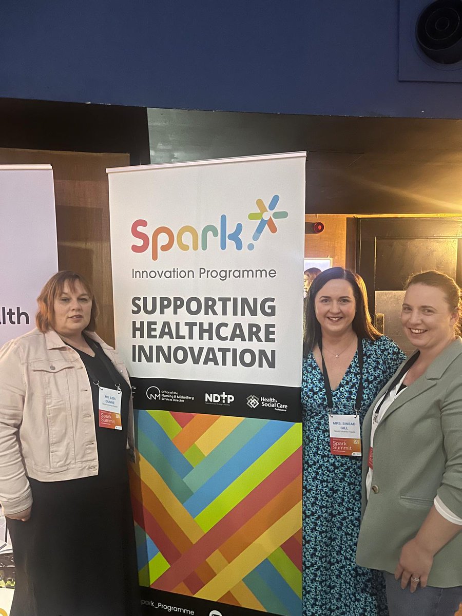 Representing TUH at the Sparks Summit. Innovation. Celebrating the dynamic efforts of healthcare workers. #sparkssummit2024 <a href="/MansionHouseDub/">Mansion House Dublin</a>