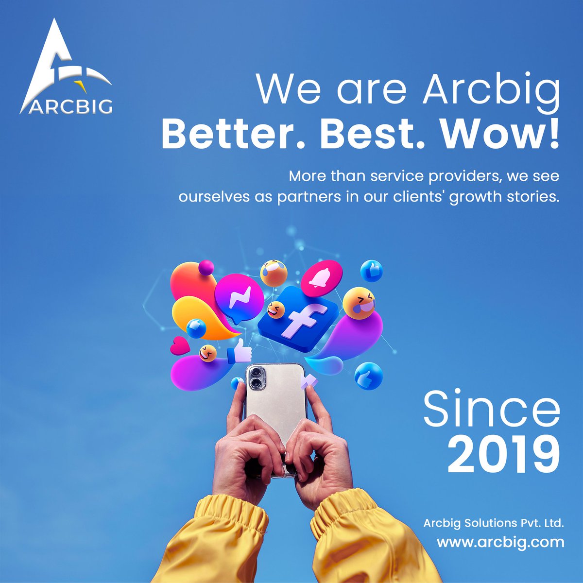 ArcbigSolutions's tweet image. Arcbig Solutions is deeply invested in the success of the businesses we work with. Our mission is not just to meet client goals but to exceed them, creating a symbiotic relationship that fosters continuous growth.
.
.
.
.
#ArcbigSolutions #BusinessSuccess #ClientPartnership