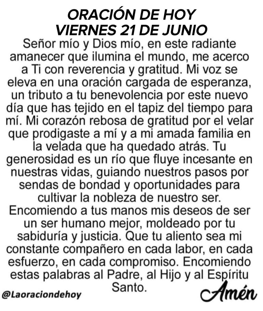 Oración De Hoy tweet media