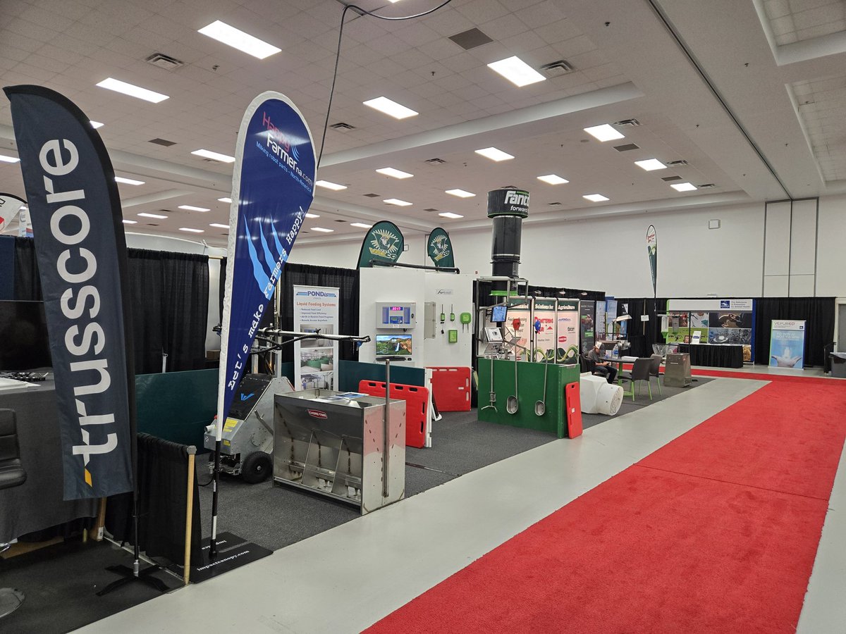 Fina day of the 2024 Ontario Pork Congress.   Stop by booth C73 in the Community Centre to the the latest technologies including the ProCleaner washing robot from Washpower