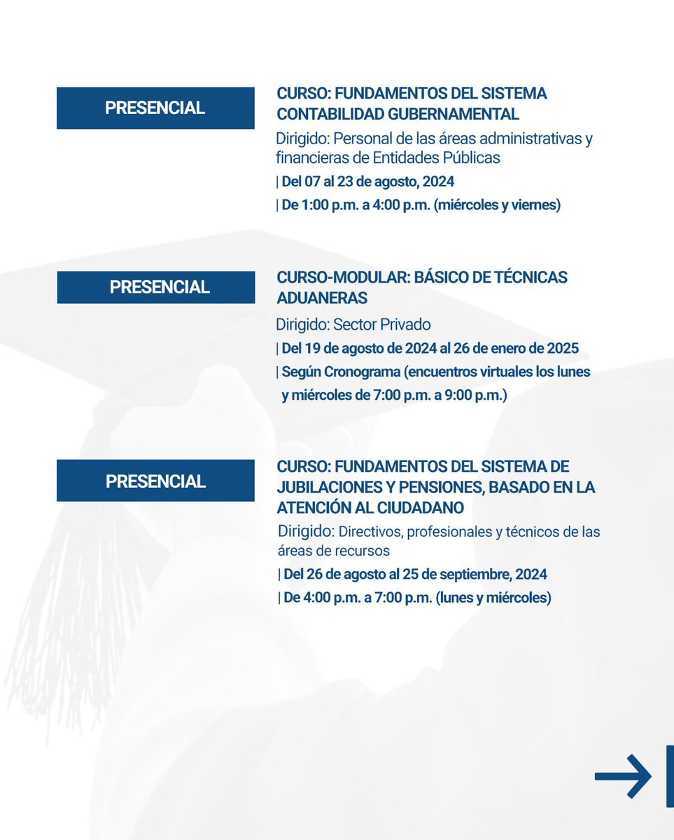 CAPGEFIRD's tweet photo. Desliza para que conozcas las capacitaciones disponibles correspondiente al mes de agosto del 2024. →
¡Inscríbete YA!
Información e Inscripción:
📲 829-520-5179 ⚠️ ¡No llamadas!⚠️
☎️809-688-6544 Exts 226, 236, 256, 274, 291 y 322.
#CAPGEFIRD https://t.co/goxOclPAUh