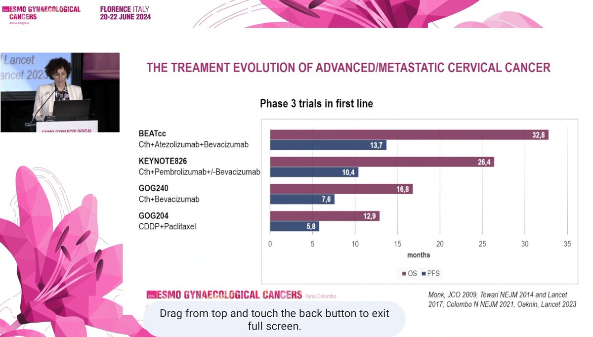 Dr Amol Akhade (@suyogcancer) on Twitter photo All first line metastatic cervical cancer trials in one slide .
Money 💰 slide . <a href="/myESMO/">ESMO - Eur. Oncology</a> #esmogynae24 <a href="/OncBrothers/">Oncology Brothers</a> All first line metastatic cervical cancer trials in one slide .
Money 💰 slide . <a href="/myESMO/">ESMO - Eur. Oncology</a> #esmogynae24 <a href="/OncBrothers/">Oncology Brothers</a>