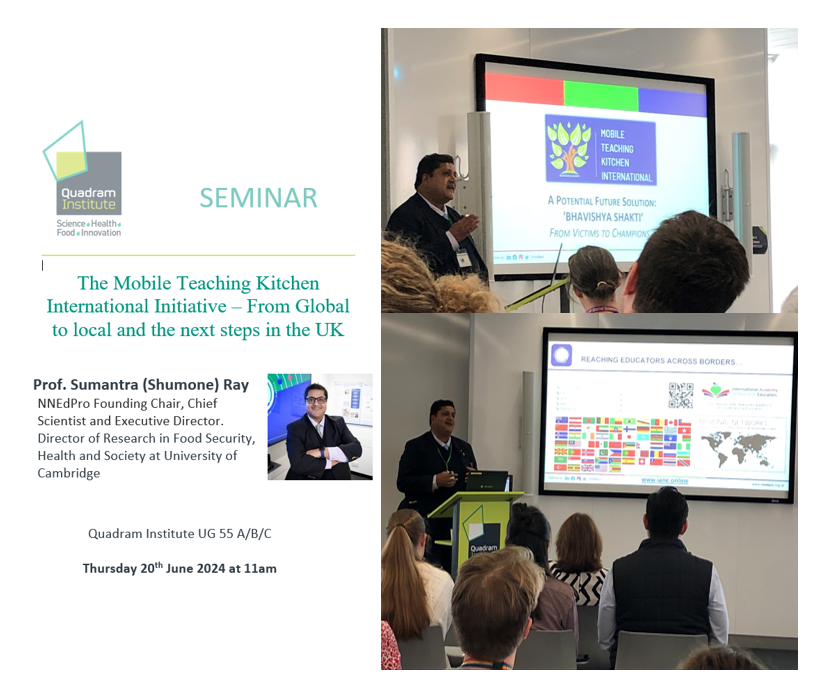 Food & Nutrition - NBRI (@fn_nbri) on Twitter photo Prof Sumantra (Shumone) Ray <a href="/nnedpro/">NNEdPro Global Institute</a> gave a very interesting talk on the Mobile Teaching Kitchen International initiative at <a href="/TheQuadram/">Quadram Institute</a> this morning Prof Sumantra (Shumone) Ray <a href="/nnedpro/">NNEdPro Global Institute</a> gave a very interesting talk on the Mobile Teaching Kitchen International initiative at <a href="/TheQuadram/">Quadram Institute</a> this morning