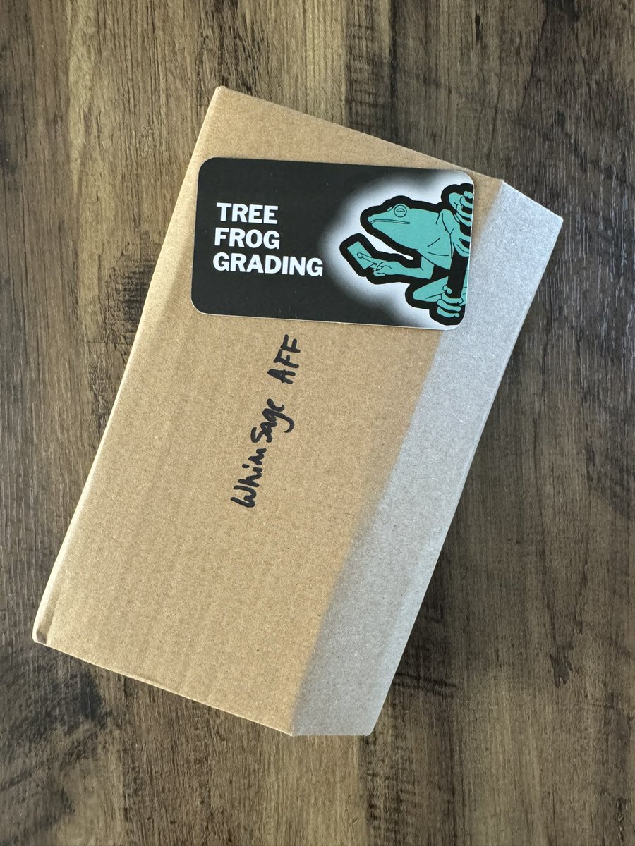 LearningtoSam's tweet image. Just received my first set of Pokemon cards back from @treefroggrading 📦✨ As an official affiliate, I can’t wait to show you the grades they received! Stay tuned for my upcoming video where I’ll reveal the results next week! #TreeFrogGrading #CardGrading #Affiliate #ComingSoon