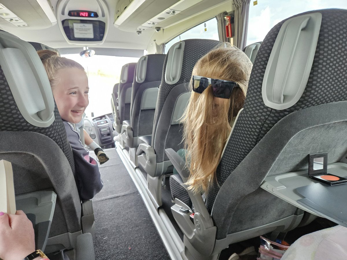 MrsMcC_StP's tweet photo. Doing our makeup and rocking a new hairstyle for our journey home 😂 @MissB_StP @StPatricks_PS https://t.co/gq5ZLkUgGb
