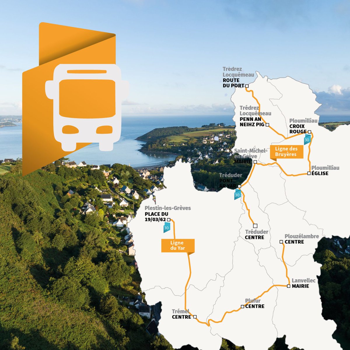 [MOBILITÉS] Après une phase de concertation avec les habitants et les élus du pôle #Plestin, <a href="/AggloLTC/">Agglo_LannionTregor</a> lance deux lignes expérimentales autour de Ploumilliau et Plestin-les-Grèves + d'infos :lannion-tregor.com/actualite/2799…