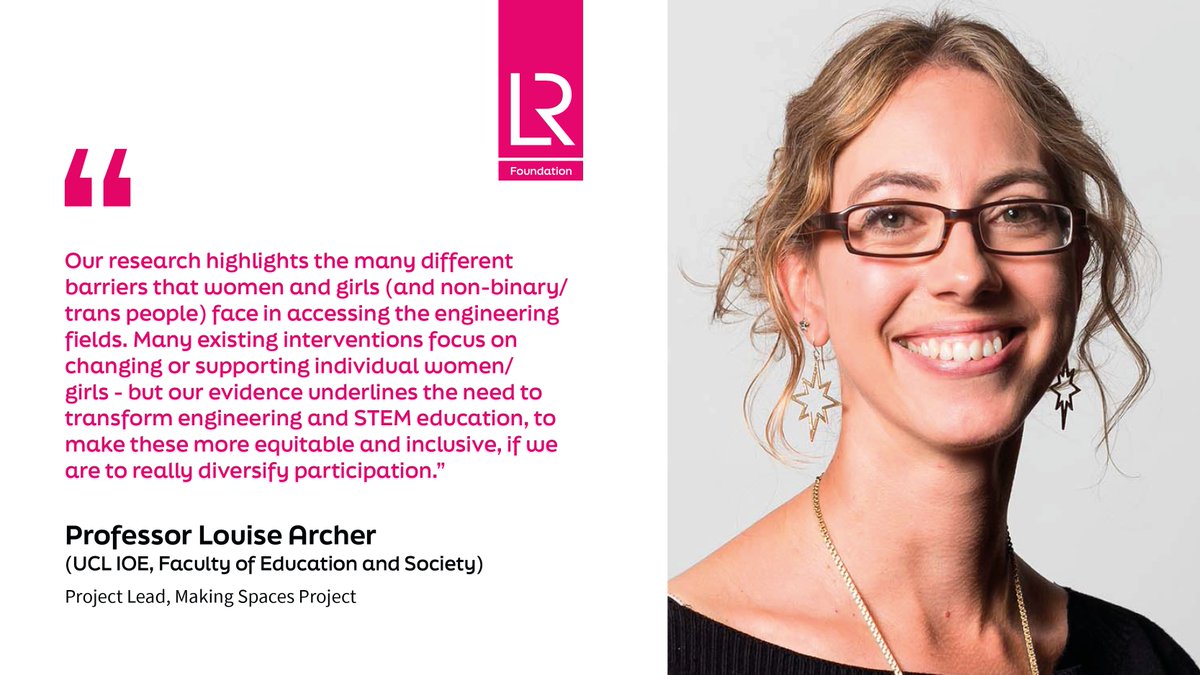 Making Spaces (@m4kingspaces) on Twitter photo Happy International Women in Engineering Day! 👋#INWED24 #Enhancedbyengineering
Our project - funded by <a href="/LR_Foundation/">Lloyd's Register Foundation</a> - has just launched new, #free practical resources that can make #STEM education more equitable and inclusive for all. see here - m4kingspaces.org/resources/ Happy International Women in Engineering Day! 👋#INWED24 #Enhancedbyengineering
Our project - funded by <a href="/LR_Foundation/">Lloyd's Register Foundation</a> - has just launched new, #free practical resources that can make #STEM education more equitable and inclusive for all. see here - m4kingspaces.org/resources/