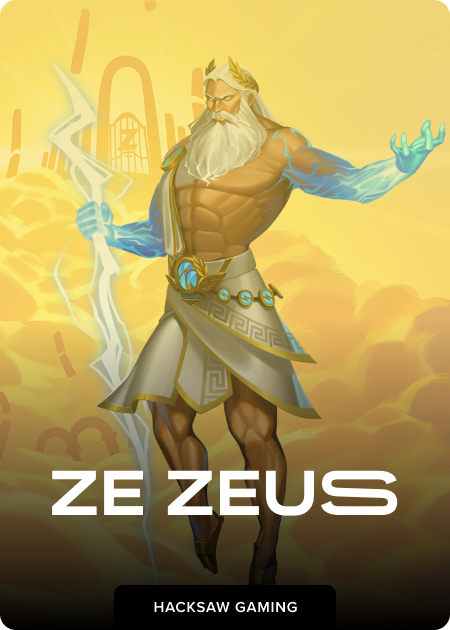 Ze Zeus is loose 👀

New <a href="/hacksawgaming/">Hacksaw Gaming</a> game just dropped, come ride the lightning ⚡