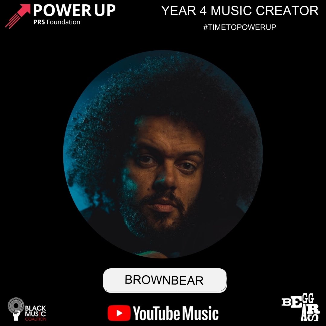 brownbearband's tweet photo. Delighted to be part of this years @PRSFoundation @TimeToPowerUp_ cohort 🙌🏽 A genuine honour to have been selected alongside some of the top artists & professionals in the UK. Glad to be part of the family & ready to take the next steps in my career 🖤 #TIMETOPOWERUP https://t.co/sHqg4IuGfw