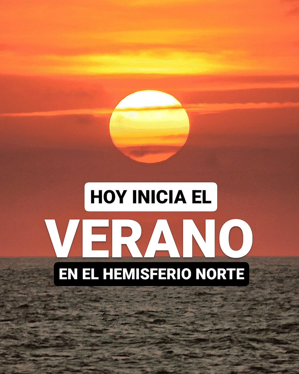 JeanSuriel's tweet image. 🔴ADVERTENCIA🔴
De manera oficial, hoy comienza el verano en el hemisferio norte dando inicio al período de temperaturas más extremas en República Dominicana: aunque desde abril se ha sentido un calor sofocante en el país, desde hoy están dadas las condiciones para que la…