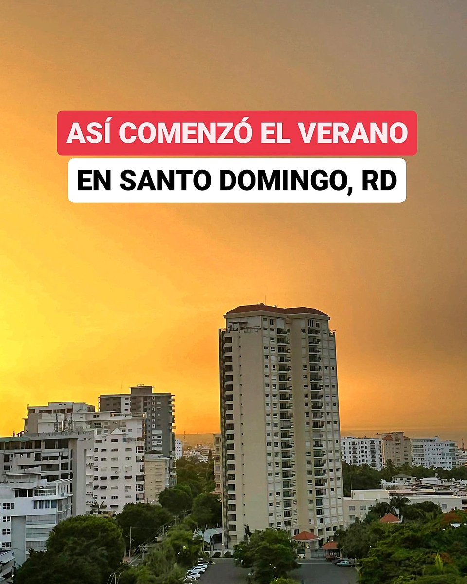 JeanSuriel's tweet image. 🔴ADVERTENCIA🔴
De manera oficial, hoy comienza el verano en el hemisferio norte dando inicio al período de temperaturas más extremas en República Dominicana: aunque desde abril se ha sentido un calor sofocante en el país, desde hoy están dadas las condiciones para que la…