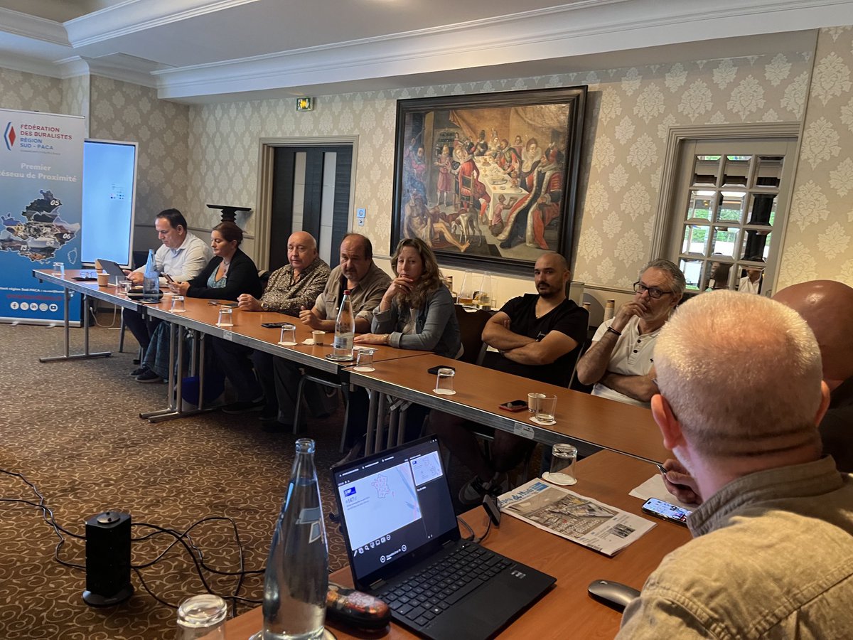 PierreRomero06's tweet photo. Conseil d’administration conjoint SUDPACA et CORSE en présence des équipes ⁦@mudetaf⁩ et ⁦@FDJ⁩ pour débattre et aborder les projets d’avenir pour la profession horizons 2030 🤛👊 https://t.co/4nxu492993