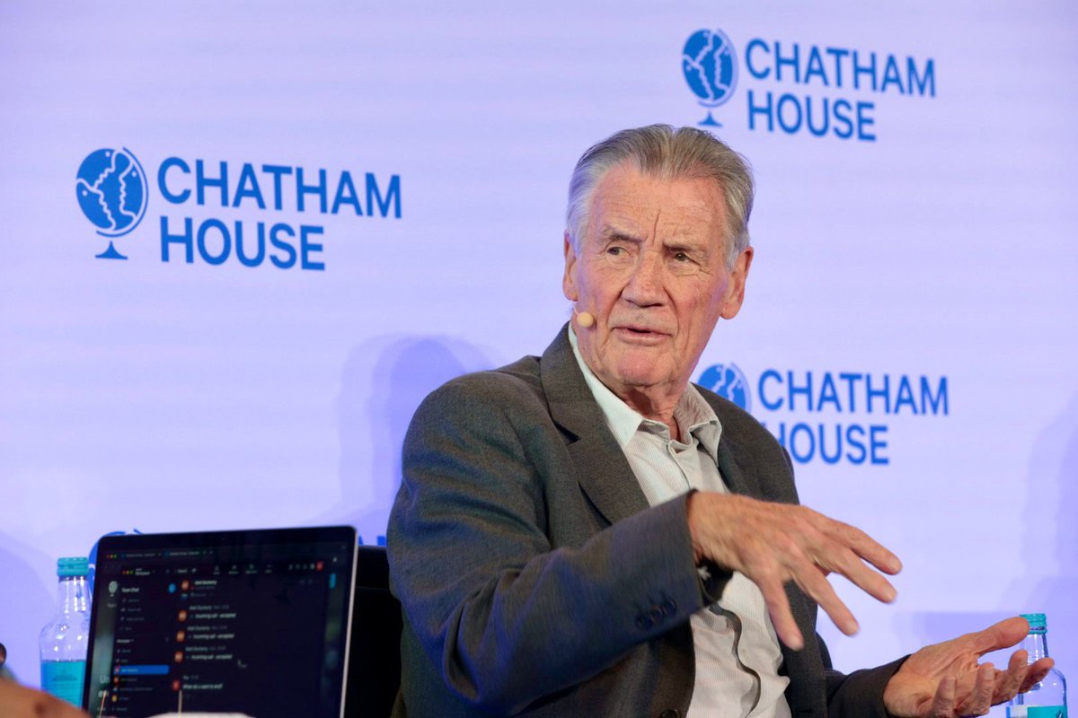 Chatham House (@chathamhouse) on Twitter photo Actor Sir Michael Palin and journalist and producer <a href="/SegilolaA1/">Segilola Arisekola</a> join <a href="/tighistiamare/">Tighisti Amare</a> in conversation to discuss their new <a href="/channel5_tv/">Channel 5</a> show 'Michael Palin in Nigeria'.
Follow the conference👉 #CHLondon
Watch live👉 bit.ly/3xcvsF6 Actor Sir Michael Palin and journalist and producer <a href="/SegilolaA1/">Segilola Arisekola</a> join <a href="/tighistiamare/">Tighisti Amare</a> in conversation to discuss their new <a href="/channel5_tv/">Channel 5</a> show 'Michael Palin in Nigeria'.
Follow the conference👉 #CHLondon
Watch live👉 bit.ly/3xcvsF6