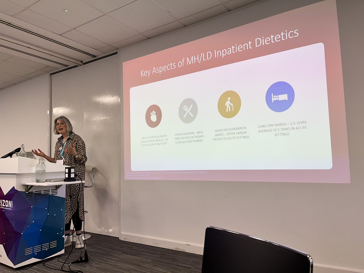 BDA Mental Health Specialist Group (@dietitians_mhg) on Twitter photo Thank you to Amy Pratt for a fascinating talk around catering in mental health inpatient settings <a href="/BDA_FoodServ/">BDA Food Services Specialist Group</a> #MHSGStudyDay2024 Thank you to Amy Pratt for a fascinating talk around catering in mental health inpatient settings <a href="/BDA_FoodServ/">BDA Food Services Specialist Group</a> #MHSGStudyDay2024