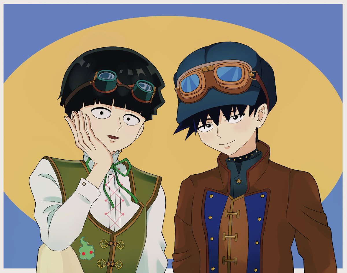 denin171's tweet photo. °~
#モブ最高100 #mobpsycho100 #mobusaiko100 #mp100 #影山茂夫 #shigeokageyama #ritsukageyama #steampank #drawing #fanart #digitalart #denin https://t.co/yfqyswilFY