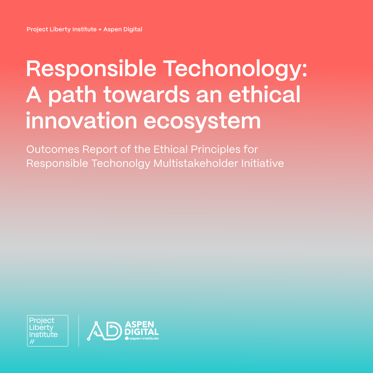 pro_jectliberty's tweet photo. ⚠️ New technologies hold incredible promise, but they also pose significant risks if not developed responsibly.   Project Liberty’s Institute and @AspenDigital's study Responsible Technology: A Path Towards An Ethical Innovation Ecosystem dives deep. https://t.co/Dz8XHSjoSd https://t.co/KRX9zgNXz7