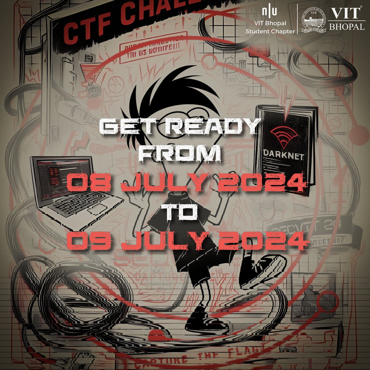 NULL_VIT's tweet image. Hey Warriors have you sharpen your swords yet?? ⚔️ ARE YOU READYY to accompany Phineas and Ferb to their ultimate challenge into the darknet... 
If not... Wrap up soon cuz the dates are here! 🗓️
Join us on 8th &amp;amp;9th of July for SECVIT&apos;24
.
#ctf #cybersecurity #nullcommunity #null