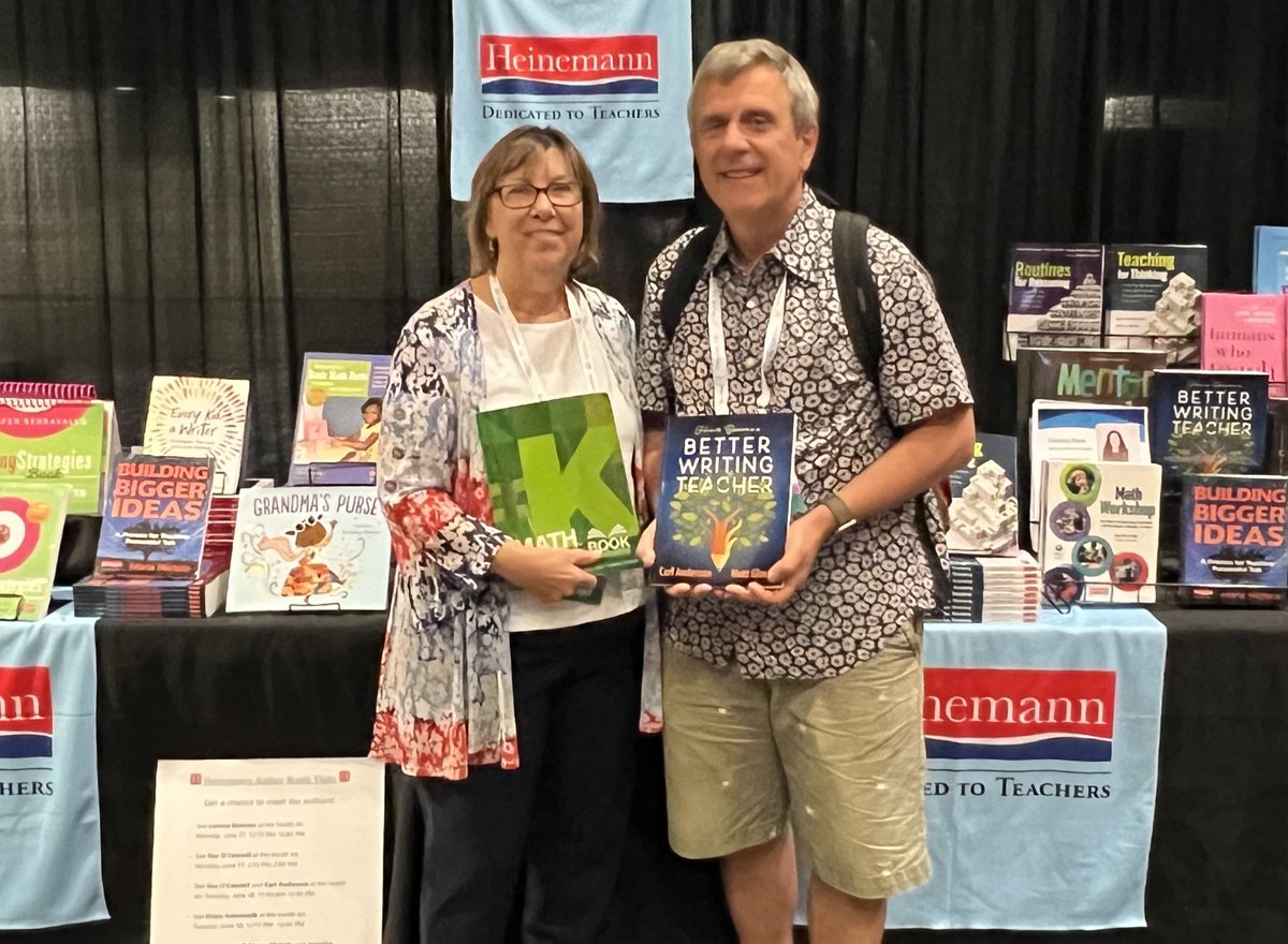 SueOConnellMath's tweet image. Kudos to the planning committee of the NCTE-NCTM joint conference for literacy and math. Wonderful sessions and a chance to network with colleagues and meet new friends. And I got to present a session with @ConferringCarl! #LitMath2024 @nctm @ncte @HeinemannPub