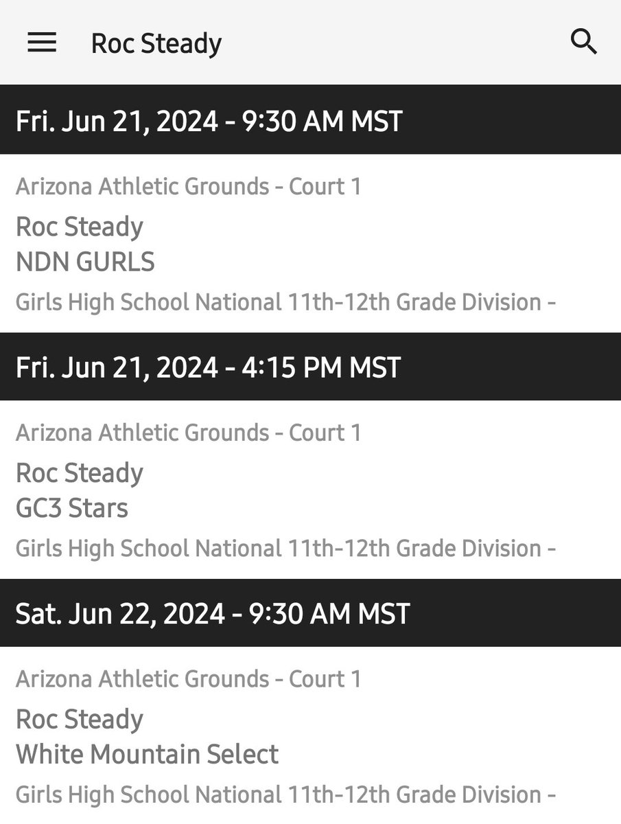 I’ll be playing at Native American Junior Nationals in Mesa Az. I’ll be playing with ROC Steady. #shishawnabegay