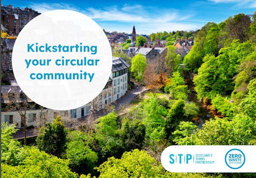 ScotlandsTowns's tweet photo. We're delighted to launch the 'Circular Communities Toolkit' in partnership with @ZeroWasteScot ♻
Featuring inspiring real-life case studies of places across Scotland who have taken steps to benefit from the sustainable possibilities in their own areas🔽

https://t.co/OmBttMA12r https://t.co/gz6cTdNfKF