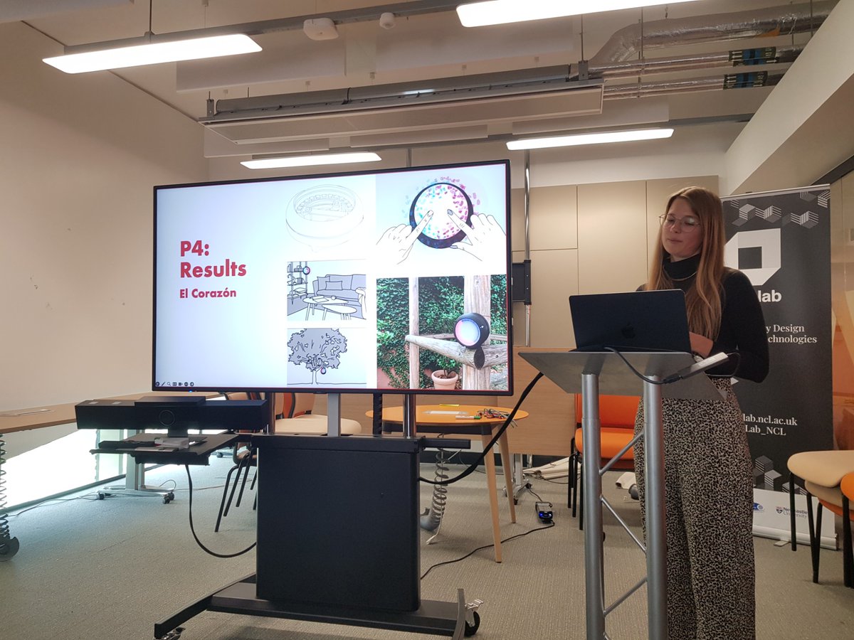 OpenLab_Ncl's tweet image. Big thanks to Sara Wolf for her fascinating talk on "Rituals and Interactive Technologies: An HCI Perspective"! 🌟 Her PhD research bridges #RitualStudies and #HCI, exploring real-world rituals and designing tech for ritualistic experiences.