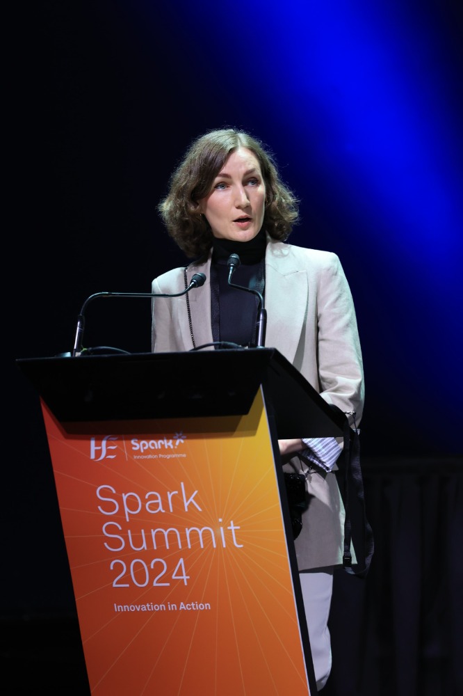 After lunch - DESIGNING FOR IMPACT session !
We are delighted to hear about this exciting project: Julie Grennell - Project Manager + Natalia Ovryakh CNM2 Mater Misericordiae University Hospital 'Assessments Mater: Designing a novel approach to nursing assessment'