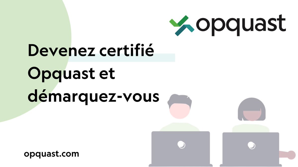 opquast's tweet image. Démarquez-vous avec la certification Opquast : les compétences essentielles pour garantir la qualité web et rejoignez une communauté de plus de 20000 professionnels certifiés. #Opquast #AssuranceQualiteWeb 🔗 En savoir plus : opquast.com/certification/