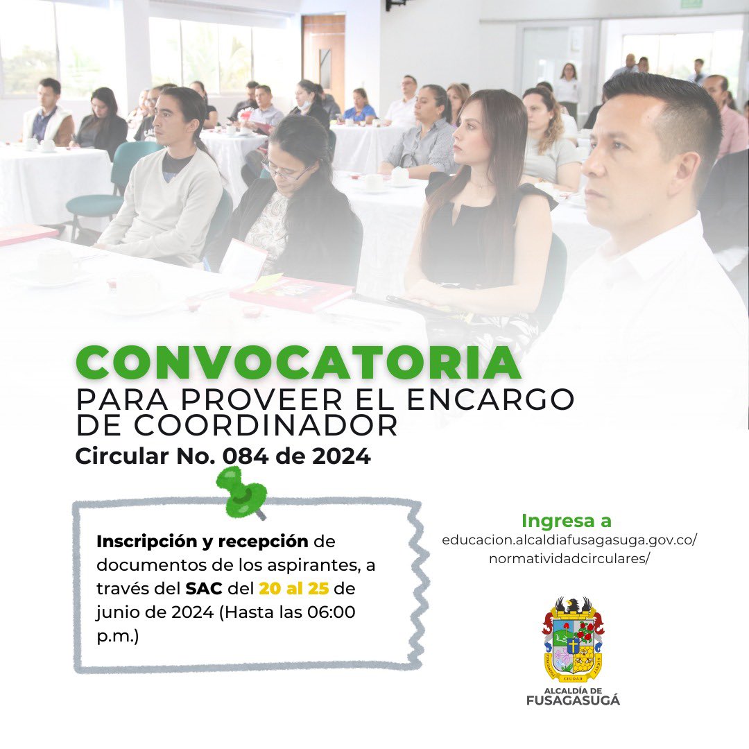 #Convocatoria Ingresa a educacion.alcaldiafusagasuga.gov.co/normatividadci… conoce la circular y postúlate 👩🏻‍🏫🧑🏻‍🏫