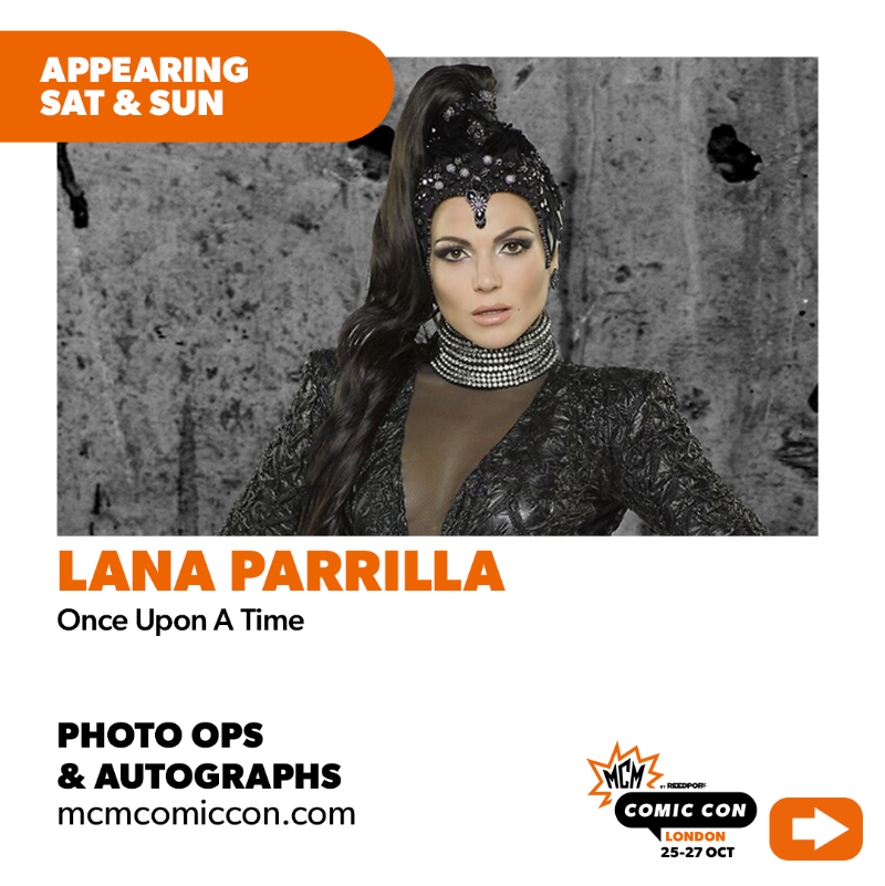 MCMComicCon's tweet photo. Once Upon A Time's Evil and Wicked sisters are leaving Storybrooke and heading to MCM London 🤩

We can't wait for Lana Parrilla and Rebecca Mader to join us for photo ops, autographs and a panel (curses not included). 

Get MCM London tickets: https://t.co/AJEGc8CsWF