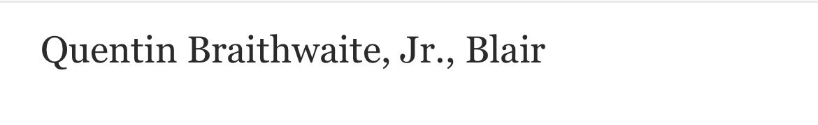 Congratulations to Alex Risso &amp; Quentin Braithwaite on making the Washington Post All-Met honorable mention team.