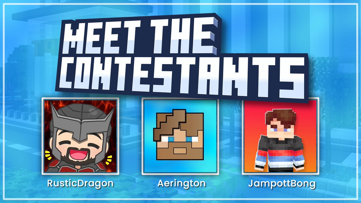 Your Season 4 Episode 2 contestants!:

🏆 <a href="/RusticDragon/">RusticDragon</a> 
🏆 @aerington_games 
🏆 JampottBong

The first to play our new round, Questions &amp; Ladders!

How good are these three at #Minecraft Trivia?
youtu.be/gMKAgPsprkM