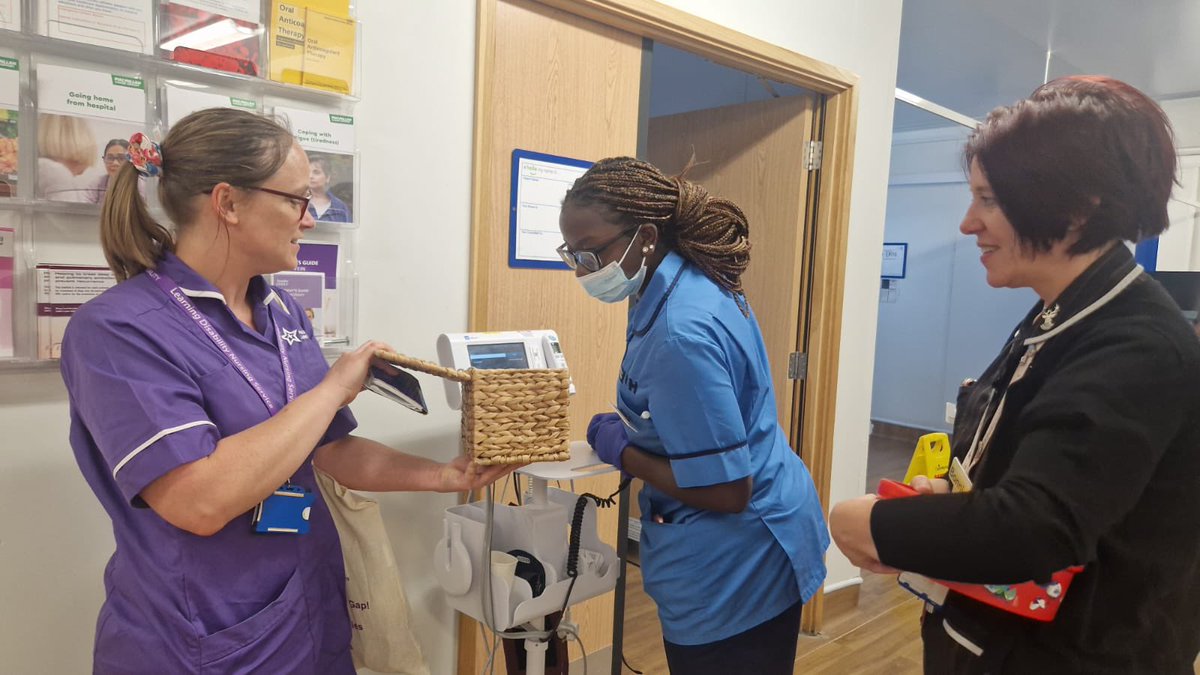 WHTSafeguarding's tweet image. Wrapping up LD awareness weeks activities and with LD awareness quiz and ward engagement. Great afternoon with medical and nursing teams in support of #LearningDisabilityWeek2024 @WestHertsNHS @MichelleMulvan2 @Mel_Chambers76 @kellyMcgovern21