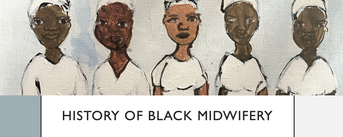 LucindaCantyPhD's tweet photo. In honor of Juneteenth, this evening, June 20th, at 7 p.m., I am hosting a virtual kitchen table on the history of Black midwifery. Please join us if you are interested in midwifery. To register: https://t.co/ZHAD0CnxZB https://t.co/o27aUXBpKn