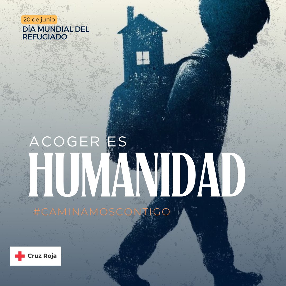 cruzvermella's tweet photo. Más de tres décadas trabajamos para ofrecer apoyo integral a personas inmigrantes, refugiadas y desplazadas. 

#DÍaMundialPersonasRefugiadas 
#CaminamosContigo
#NotAone https://t.co/5vGt3YQvd8